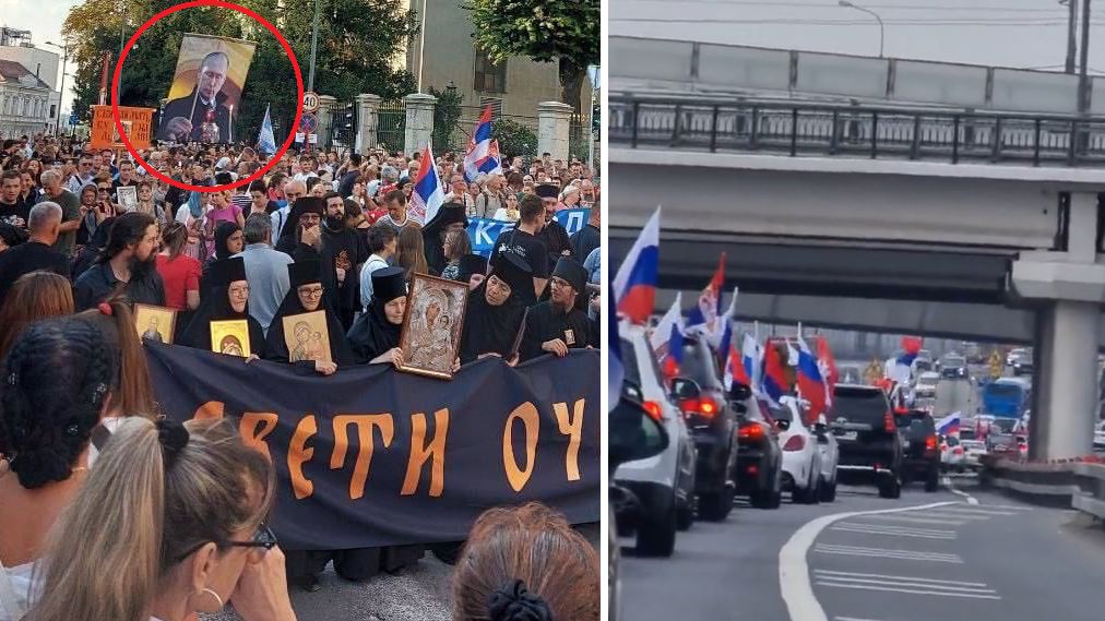 Obrazki z Serbii obiegły sieć