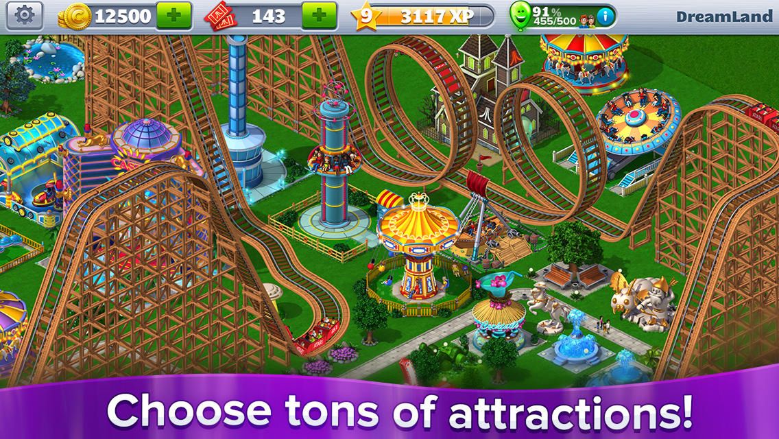 Zgodnie z oczekiwaniami RollerCoaster Tycoon 4 przechodzi na model freemium 3