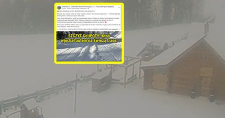 "Szczyt bezmyślności". Skandal, co zrobił. Pokazali zdjęcie trasy