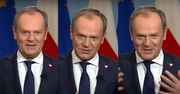 Ekspert od mowy ciała przeanalizował orędzie Donalda Tuska. Wytknął wpadki i wspomniał o "WILCZYM SPOJRZENIU"