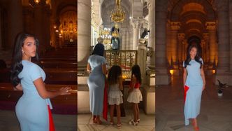 Georgina Rodriguez wskoczyła w seksowną sukienkę za 24 tysiące złotych i ZNÓW urządziła sobie sesję zdjęciową w kościele