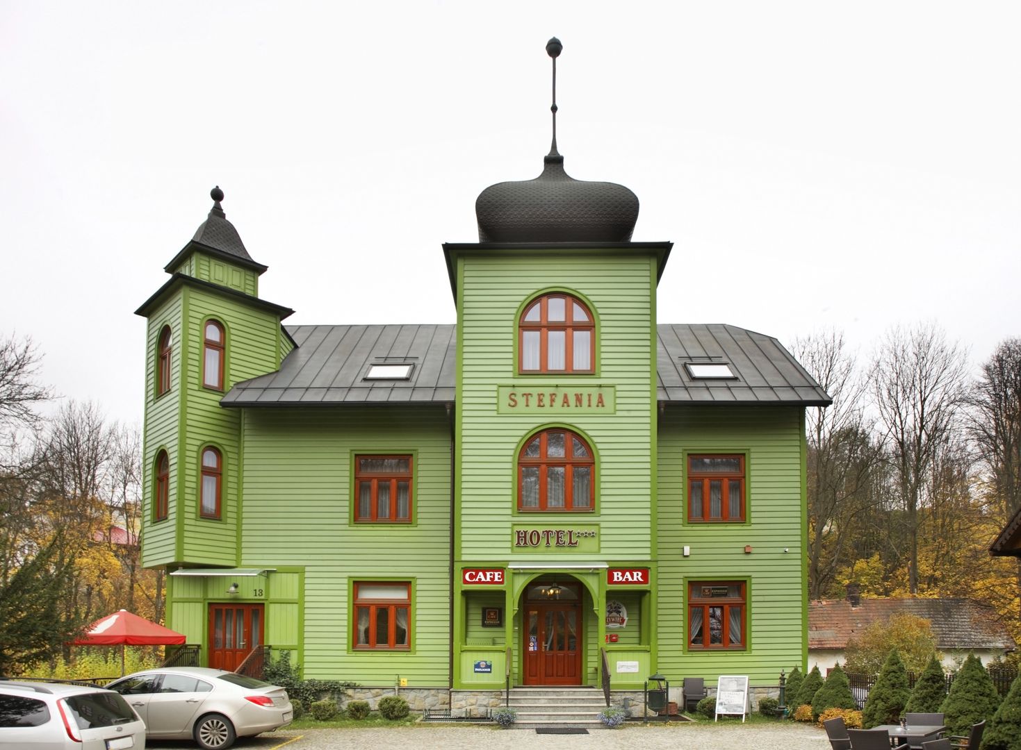Otoczenie bulwarów Dietla - architektura uzdrowiskowa