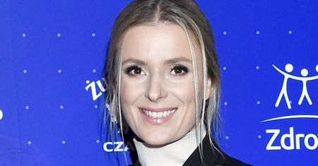Halina Mlynkova w zaawansowanej ciąży szykuje się do ślubu? Pokazała suknię