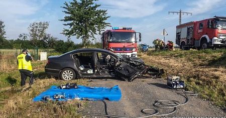 Jawor. Śmiertelny wypadek na drodze wojewódzkiej. Nie żyje 51-latka
