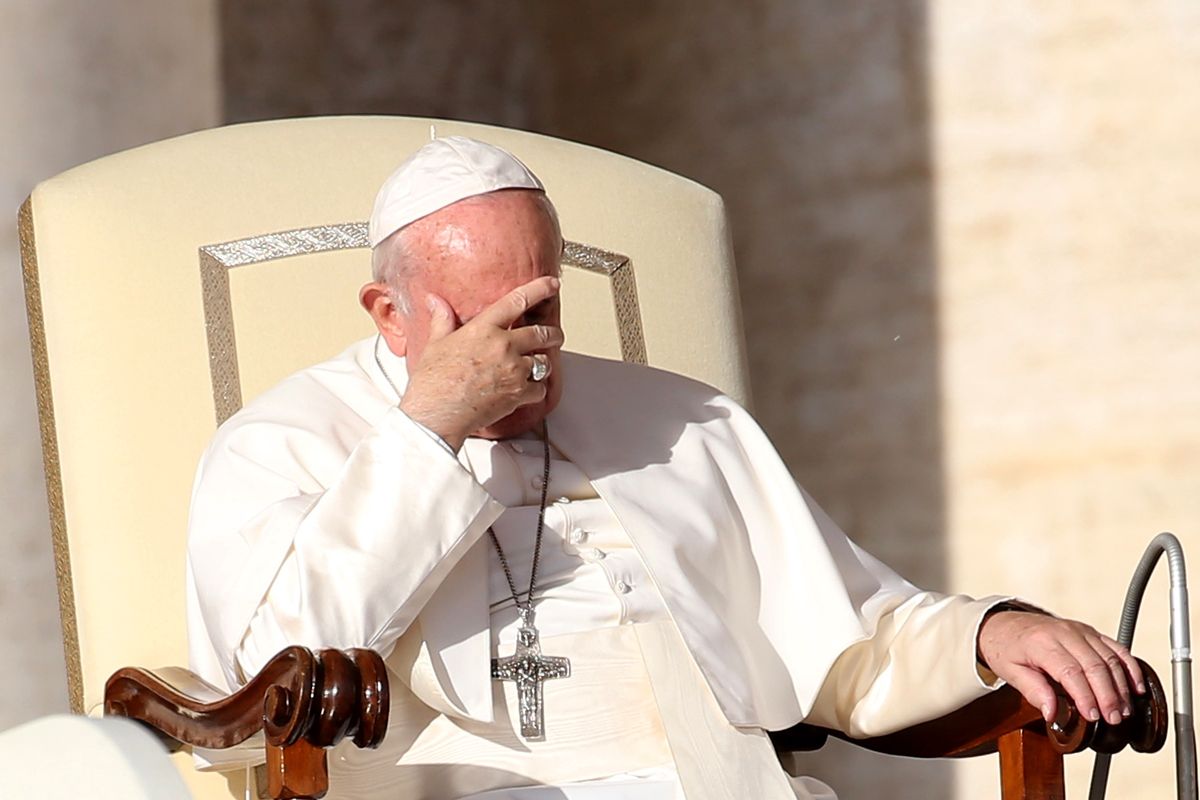 Papież Franciszek (Photo by Franco Origlia/Getty Images)