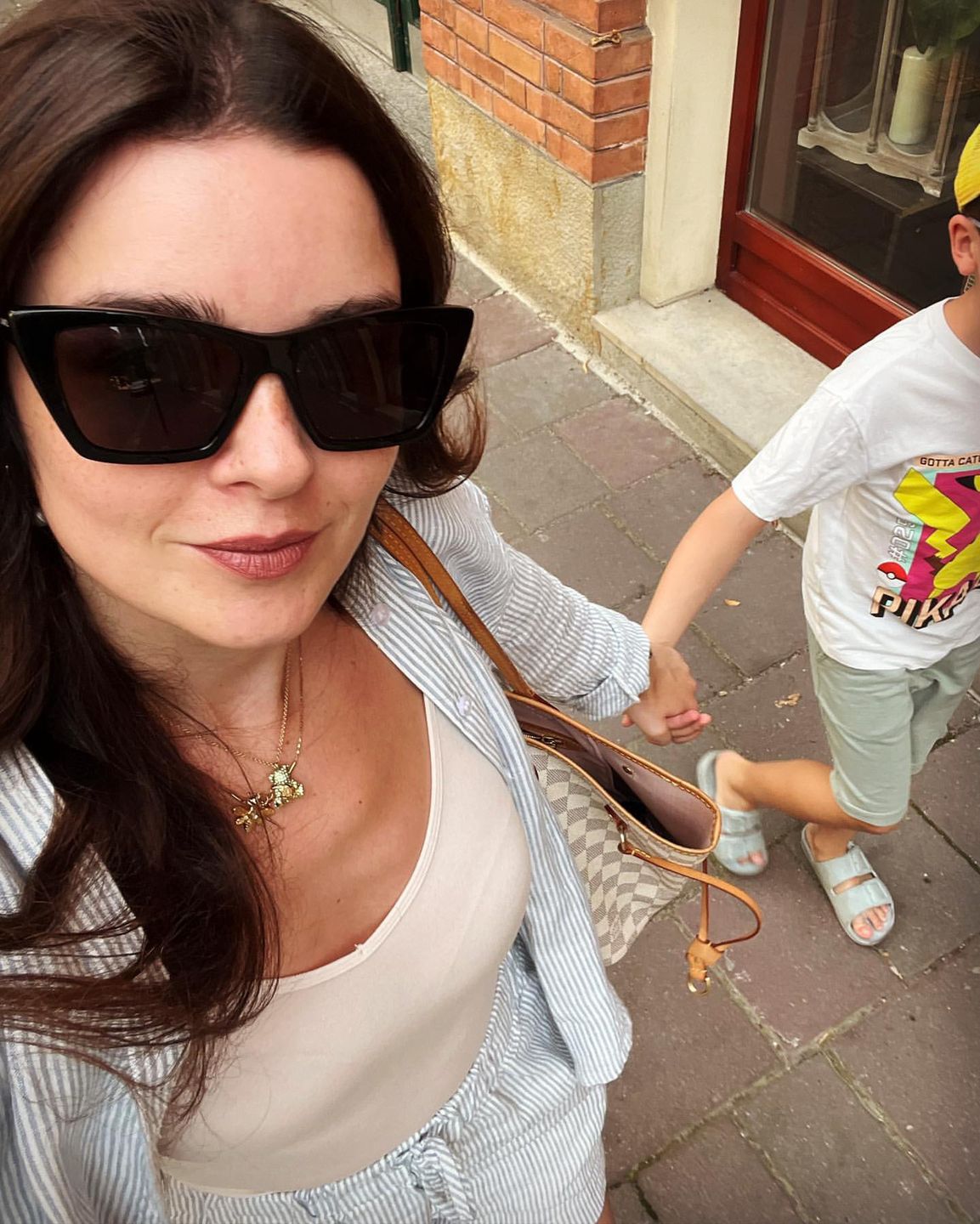 Patrycja Sołtysik z synem