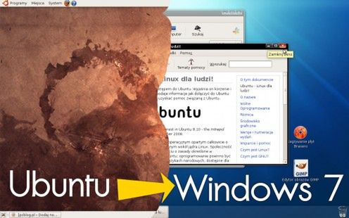 Jak upodobnić Ubuntu do Windows 7