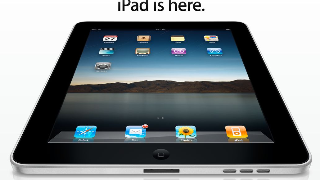 Apple sprzedało 1 milion iPadów 1