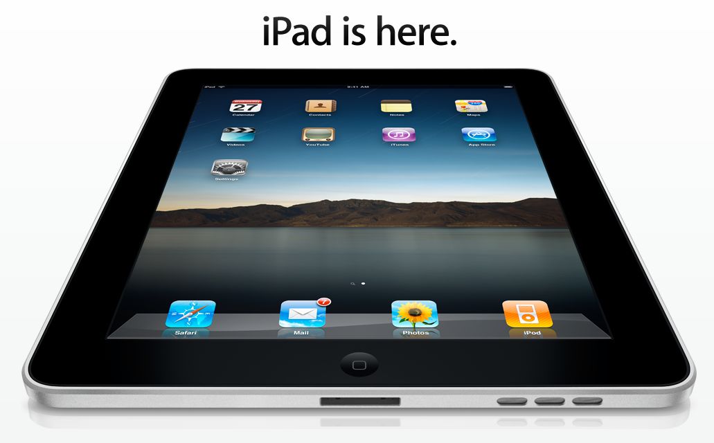 Apple sprzedało 1 milion iPadów 1