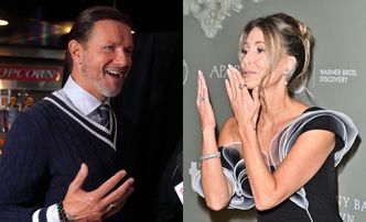 Wczasowiczka Małgorzata Rozenek pozuje przed lustrem w skąpej bieliźnie. Majdan pieje z zachwytu: "PYSIUNIU..."
