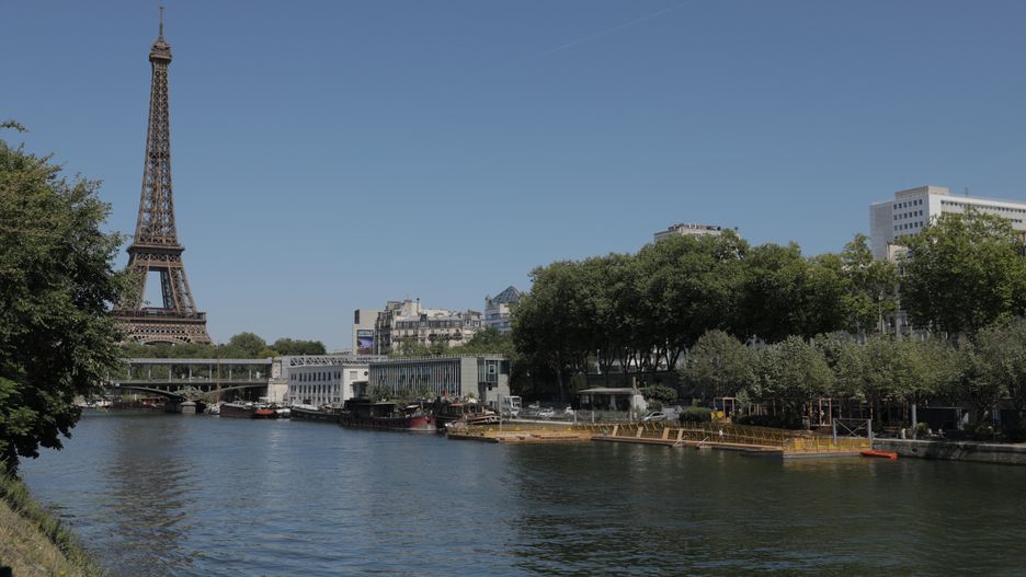 Paris to open Seine swimming areas for the first time in nearly a century
PARIS, FRANCE - JUNE 24: A view of the Seine River on June 24, 2025 in Paris, France. As part of the Paris Plages 2025 summer program, three new public swimming areas and urban beaches along the Seine River will be open to the public from July 5 to August 31. (Photo by Mohamad Salaheldin Abdelg Alsayed/Anadolu via Getty Images)
Anadolu
olympics, river seine, paris plages, public, eiffel tower, beaches, cleanup, swim, seine, century, grenelle, riverbanks, first time, paris plages 2025, bras marie, paris, paris plage, bras-marie