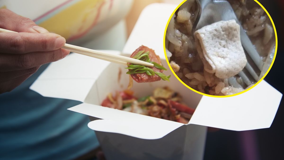 W jedzeniu znajdowało się coś obrzydliwego 