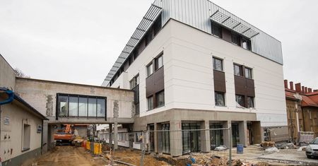 Bielsko-Biała. Rośnie serce szpitala. Beskidzkie Centrum Onkologii coraz okazalsze