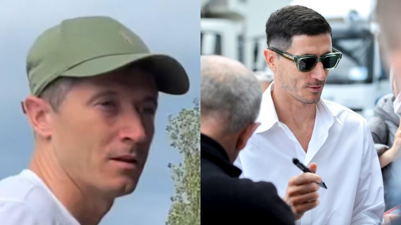 Robert Lewandowski denerwuje się na fanów