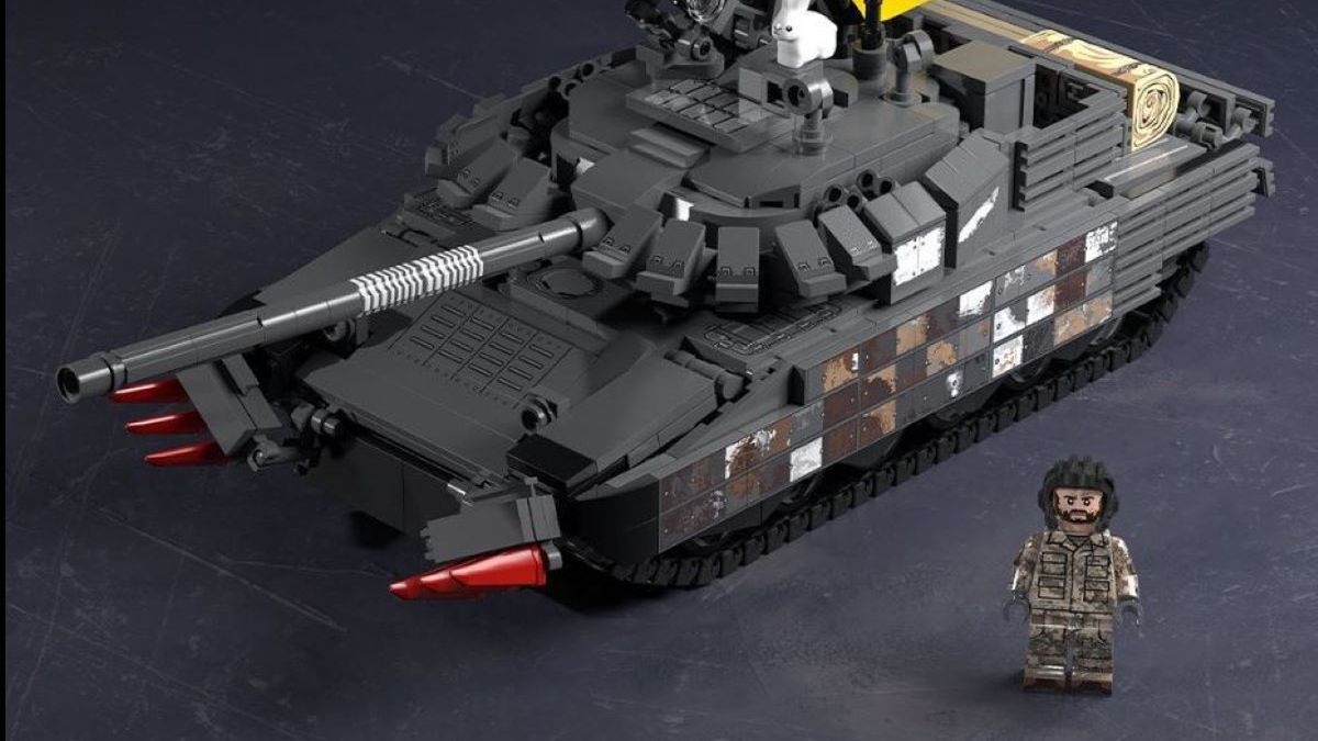 Produkują klocki w hołdzie Ukrainie