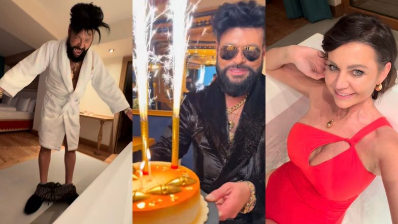 Rutkowscy świętują urodziny Krzysztofa NA BOGATO: hotel w Zakopanem, tort ze złotem i... wspólne moczenie się w wannie (ZDJĘCIA)