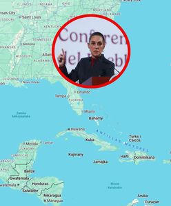 Google zmienia nazwę zatoki. Prezydentka Meksyku protestuje