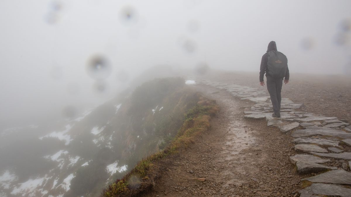 Trudne warunki w Beskidach