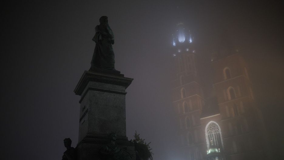 Mgła ma spowić między innymi Kraków od godz. 21 w piątek (7 listopada)