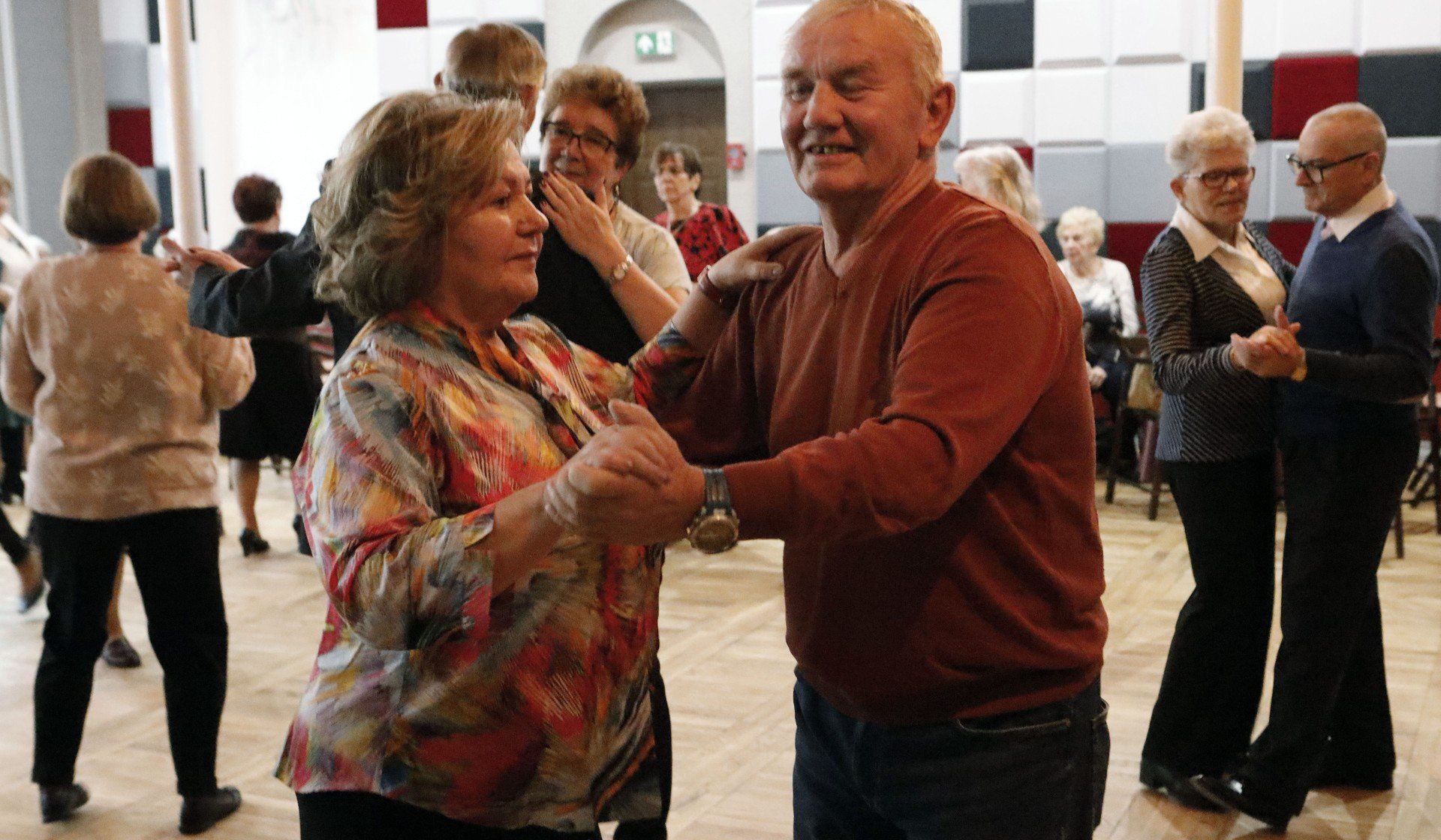 Potańcówka seniorów w klubie Akcent w Grudziądzu