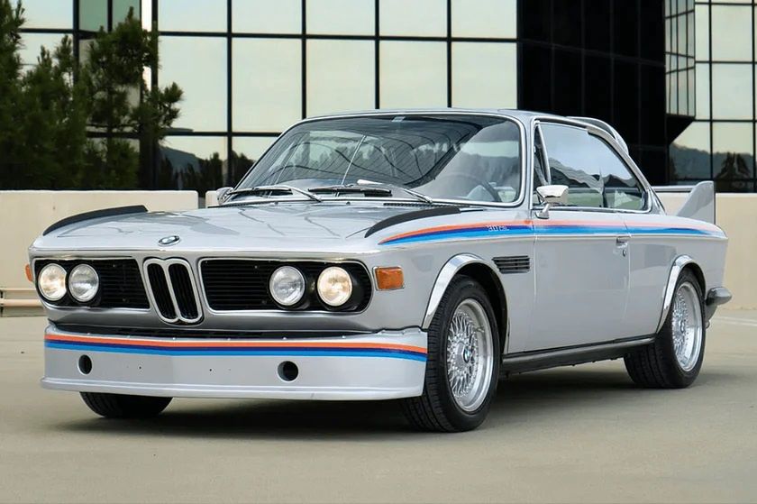 Batman could drive this BMW. It was sold for a huge amount of money