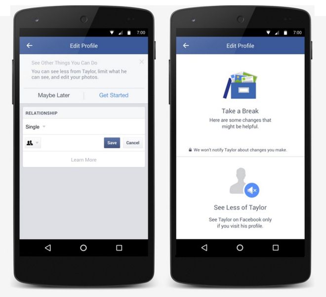 Facebook wprowadzi opcje ułatwiające rozstanie