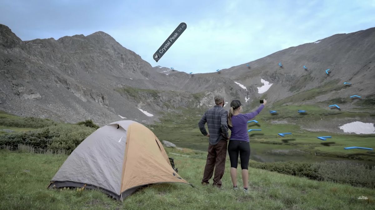 ViewRanger z trybem Skyline. W tym kierunku powinna rozwijać się technologia AR 1