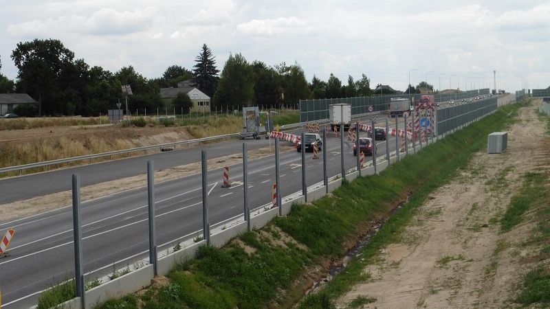 Tymczasowa organizacja ruchu na odcinku S19 Lublin - Niedrzwica Duża