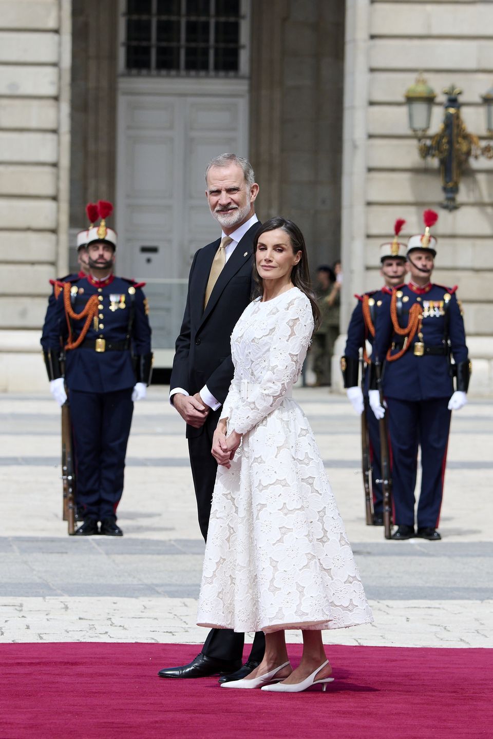 Królowa Letycja i król Filip VI 