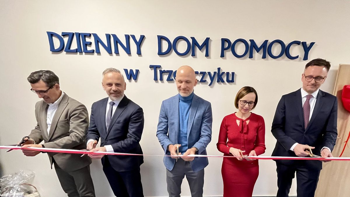 Otwarcie Domu Dziennego Pobytu w Trzebuczku