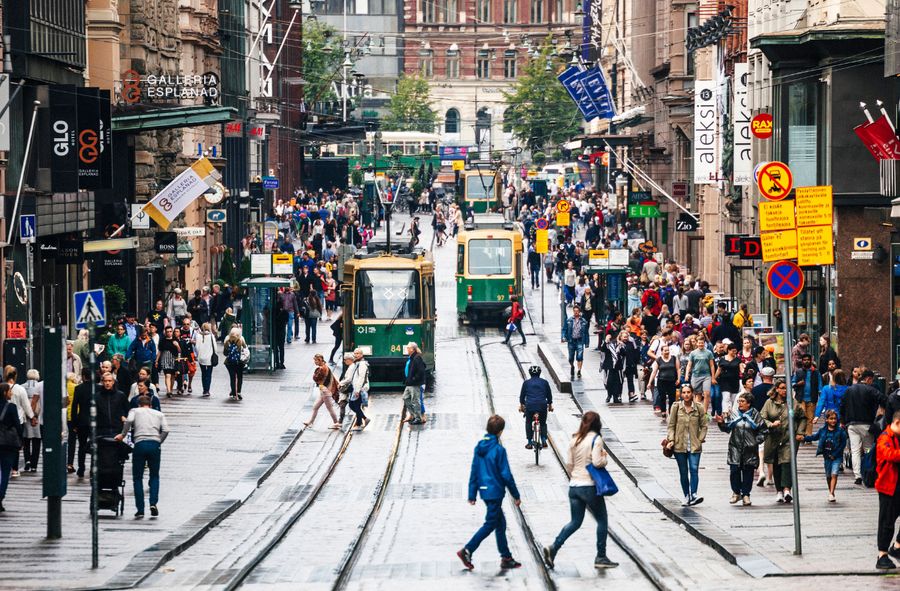 Helsinki są jedną z bardziej zielonych stolic w Europie
