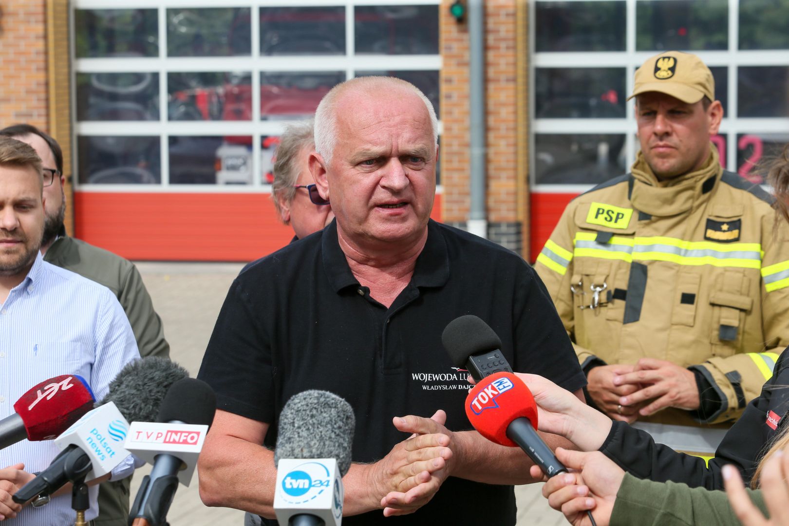 Pożar chemikaliów w Zielonej Górze. "Nikt z mieszkańców nie ucierpiał"