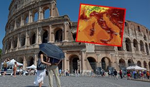 Rekordowe upały we Włoszech. Czerwony alert w kilku miastach