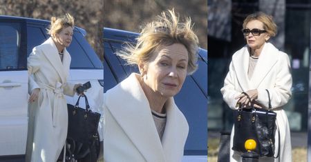 Szykowna Beata Ścibakówna walczy z wiatrem i ZNÓW łamie przepisy drogowego