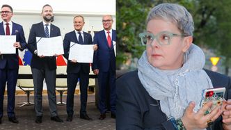 Karolina Korwin Piotrowska komentuje podpisanie umowy koalicyjnej i radzi politykom: "Nie spi*przcie tego"