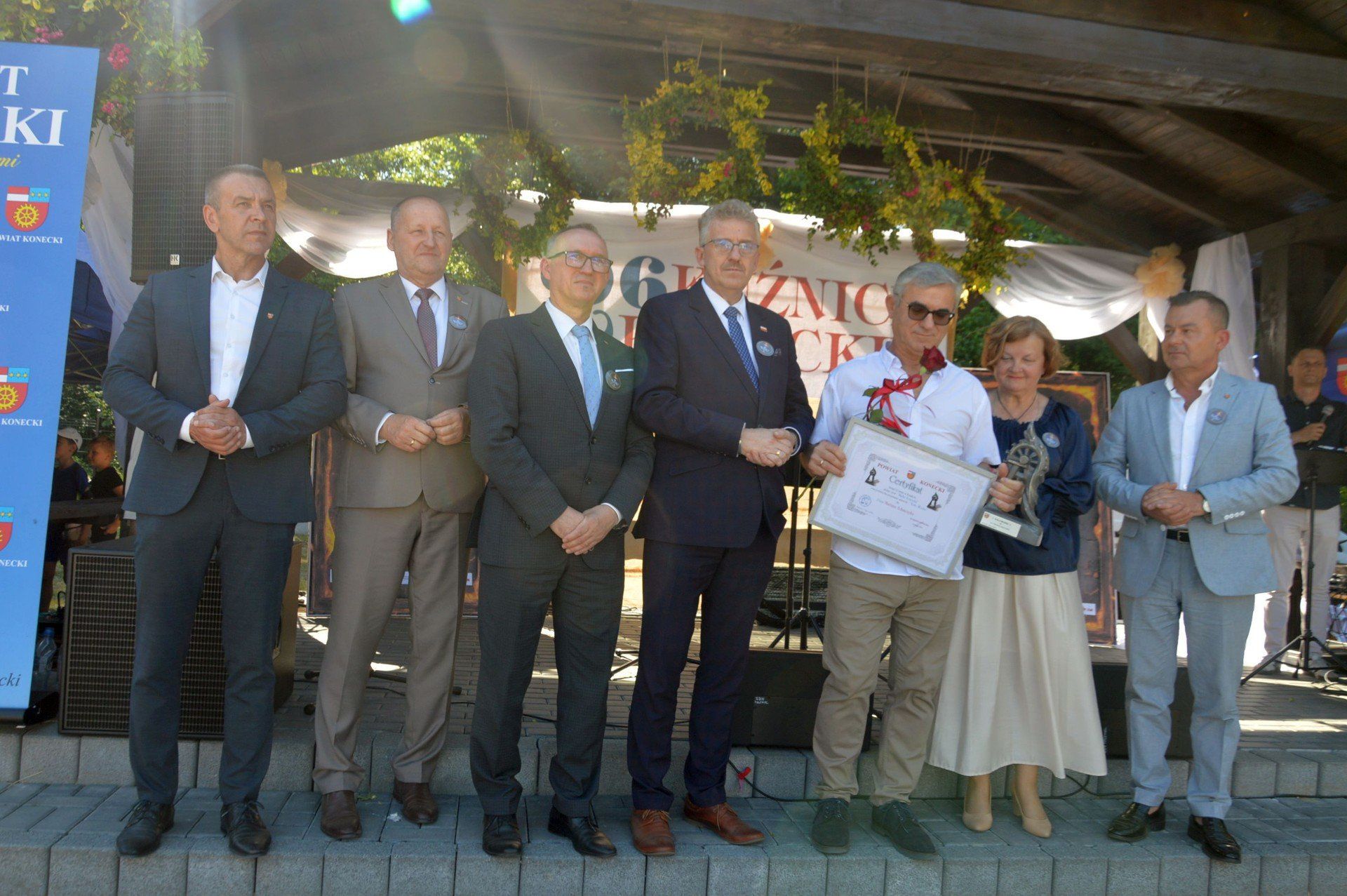 Nagrody powiatowe na Kuźnicach Koneckich