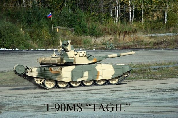 REA 2011, czyli premier Putin i czołg T-90MS