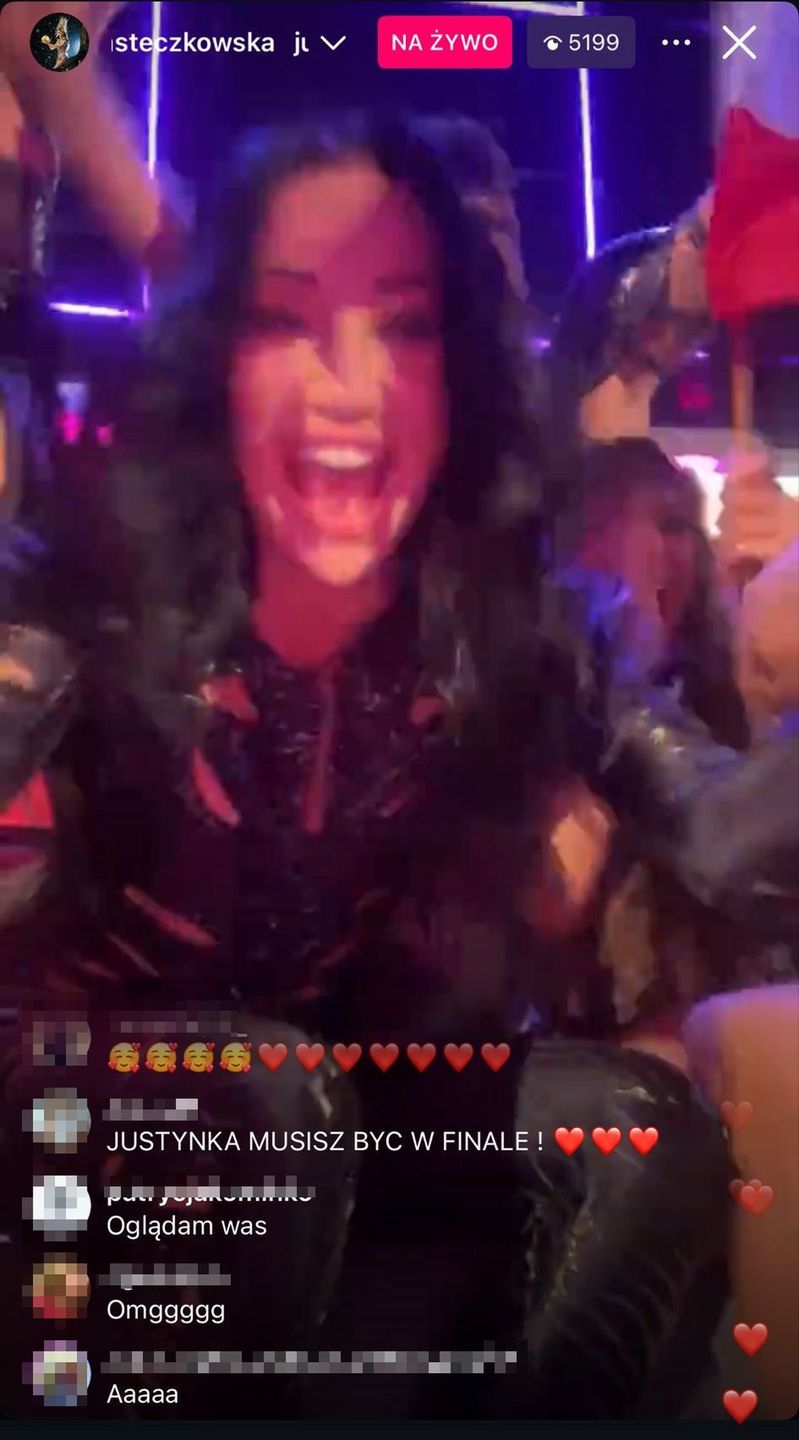 Tak Justyna Steczkowska zareagowała na awans do finału