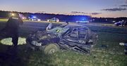 Strzelce Opolskie: Pościg zakończony dachowaniem. 39-latek zatrzymany