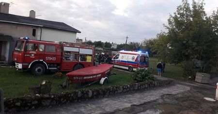 Strączno. Tragiczny finał pożaru. Nie żyje 17-latek