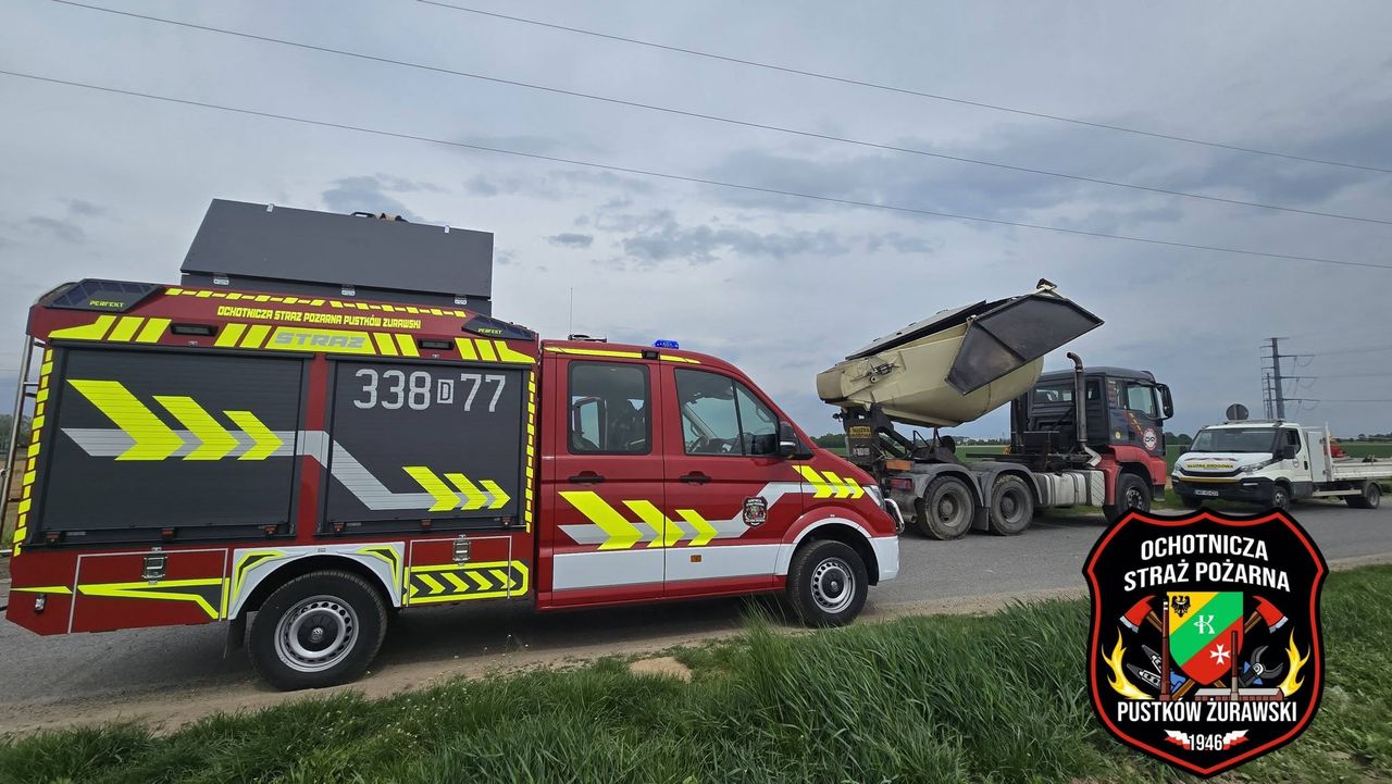 Zahaczył o linie energetyczne. Doszło do tragedii. Nie żyje 53-latek