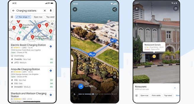 Nowości w Mapach Google: trasy w Immersive View, nowe funkcje sztucznej inteligencji