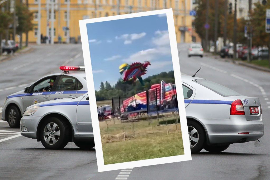 Wypadek w trakcie festynu na Białorusi. Odleciały dmuchane zamki