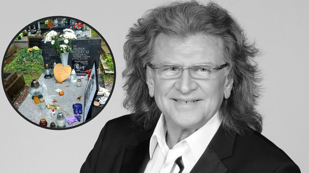 Tak wygląda grób Zbigniewa Wodeckiego. Polacy pamiętają. 
