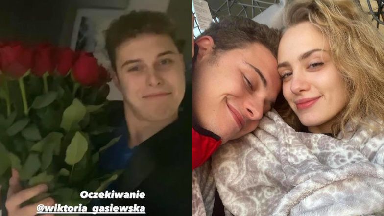 Adam Zdrójkowski świętuje urodziny Wiktorii Gąsiewskiej