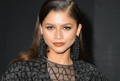 Zendaya w wielkim stylu zamyka Paris Fashion Week. Półprzezroczysta stylizacja zachwyca