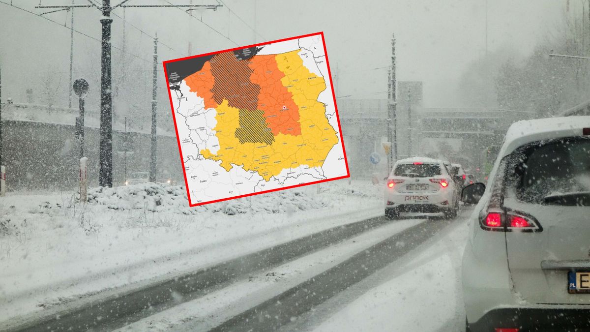 IMGW ostrzega przed niebezpieczną pogodą w niemal całej Polsce