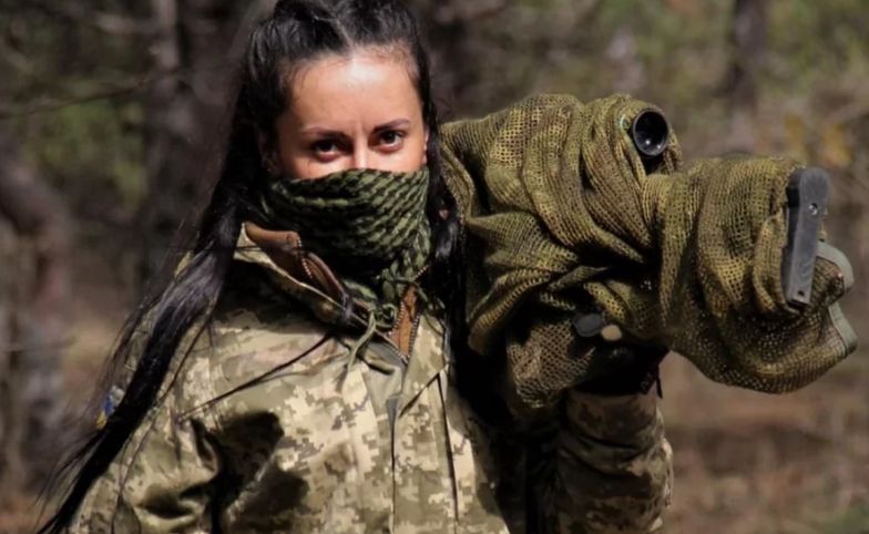Oto postrach Rosjan - tajemnicza ukraińska snajperka