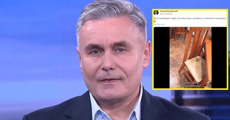 Spotkał Marka Czyża w restauracji. "Pan jest nową Danutą Holecką?"