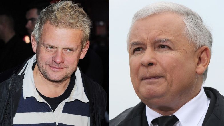 Jarosław Kaczyński i Kazik Staszewski